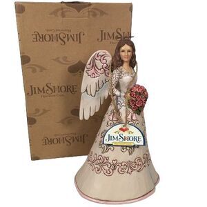 Jim Shore Blessings on Your Anniversary Angel Bride 4038980 Bridal Wedding NIB